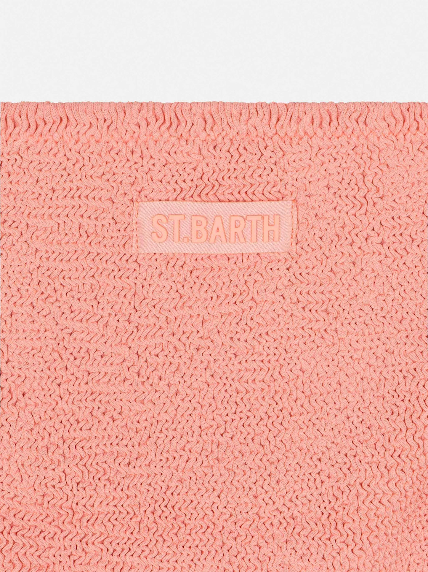 Jaiden pink crinkle bralette bikini - MC2 Saint Barth