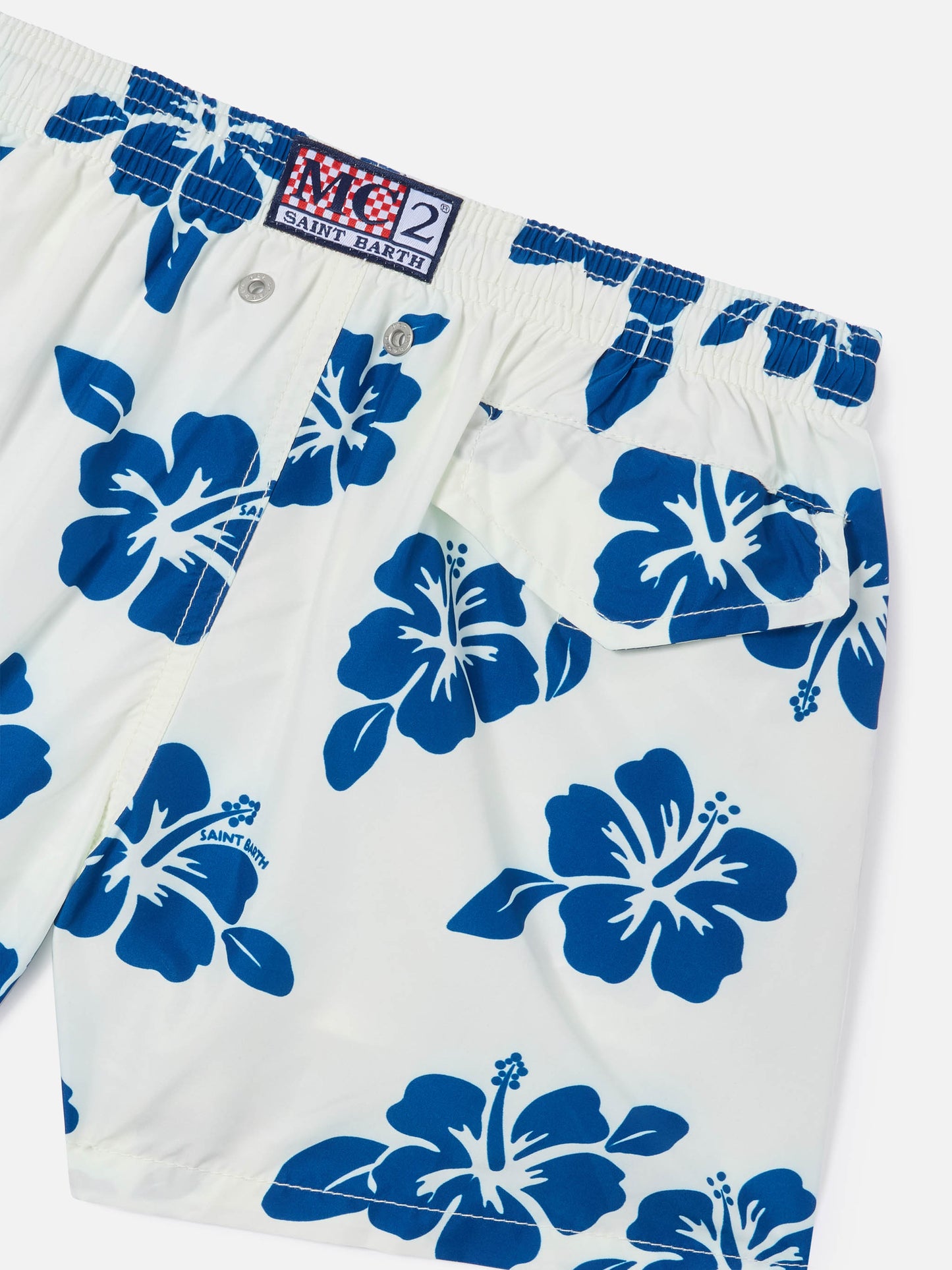 Costume Jean Lighting con fantasia floreale Ibisco all-over