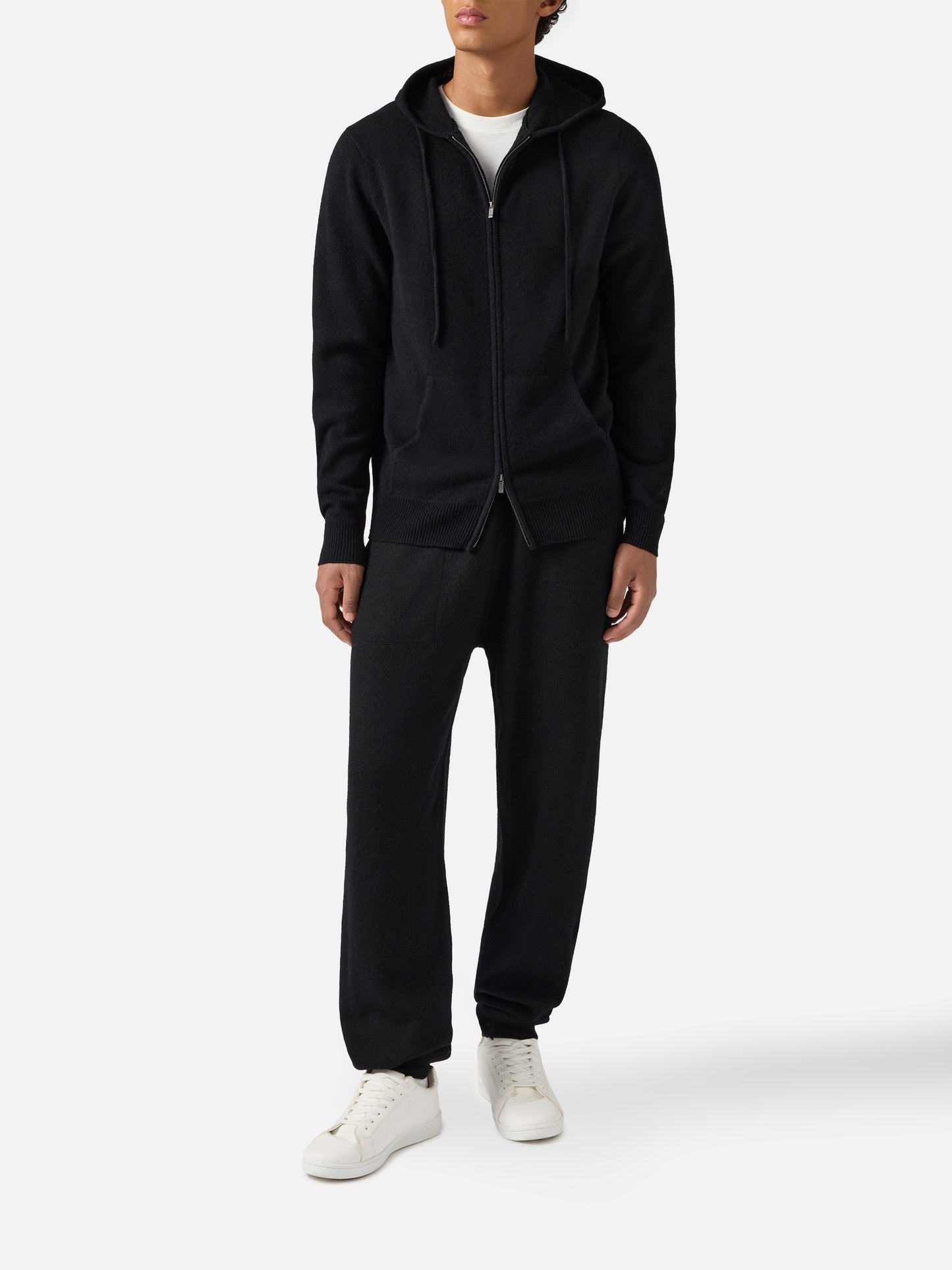 Track knitted sweatpants John with pockets
