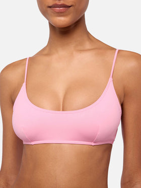 Judy Marielle classic bralette bikini in pink
