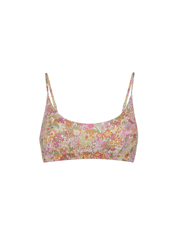 Judy Bralette Strandtop Judy mit Margaret Annie-Print | HERGESTELLT AUS LIBERTY-STOFF