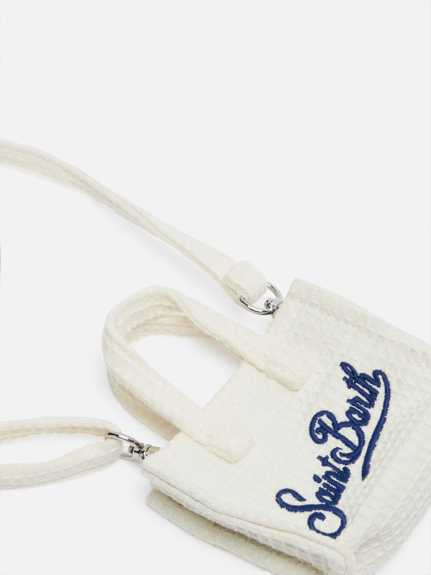 Beige cotton honeycomb Key Holder - MC2 Saint Barth