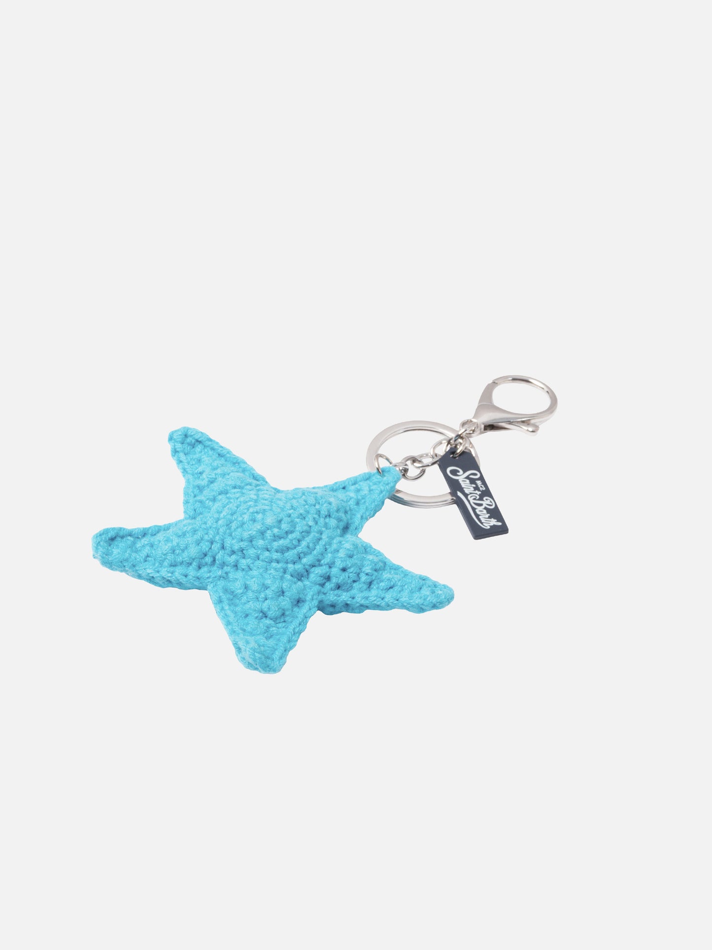 Keyring with starfish crochet charm - MC2 Saint Barth