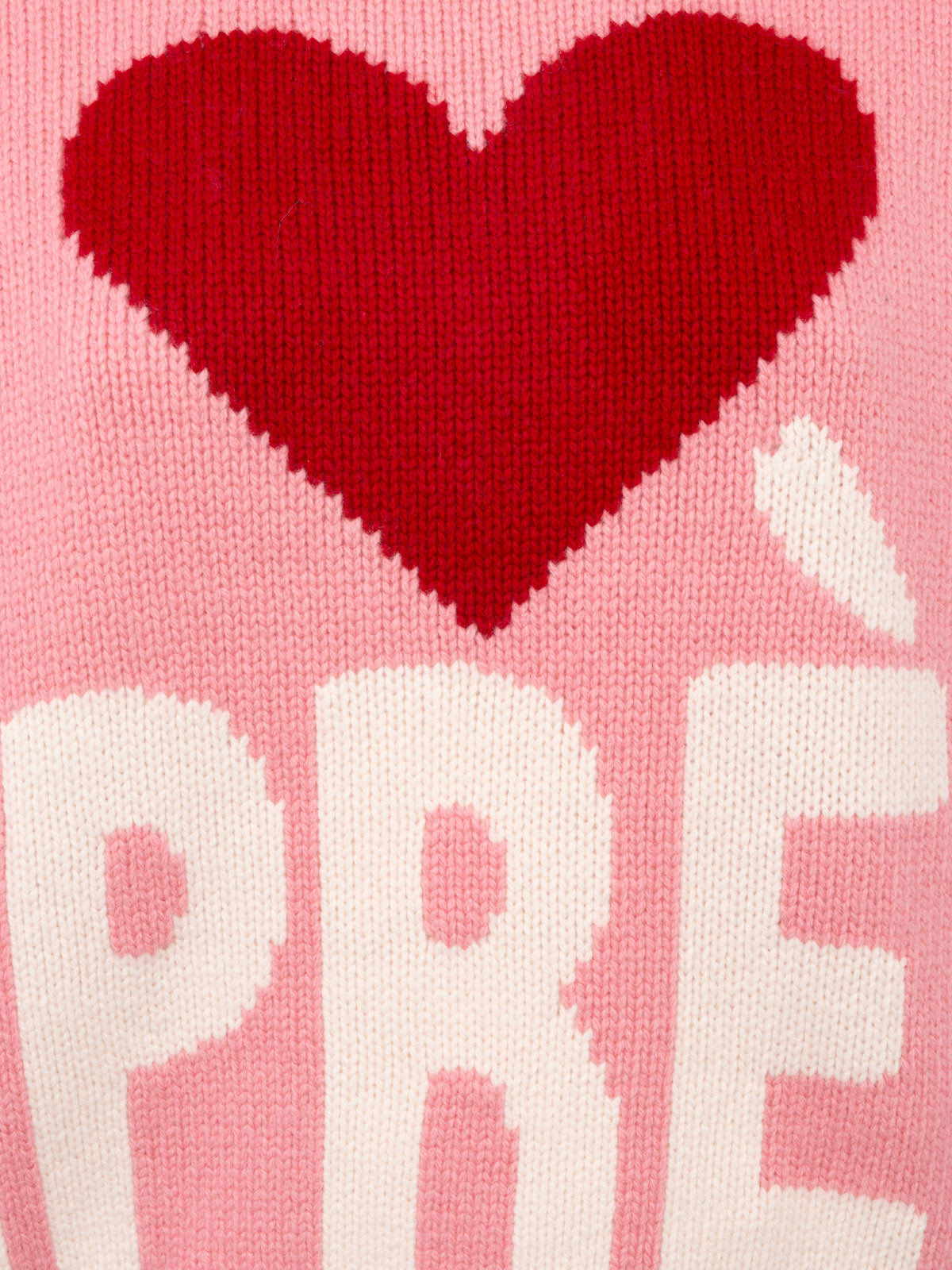 Maglione rosa fair isle da donna Kyla con jacquard Apres Ski