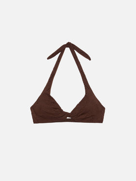 Leda Sangallo Spitzen-Triangel-Bralette-Oberteil