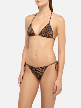 Triangle Leah Marielle bikini with animalier print