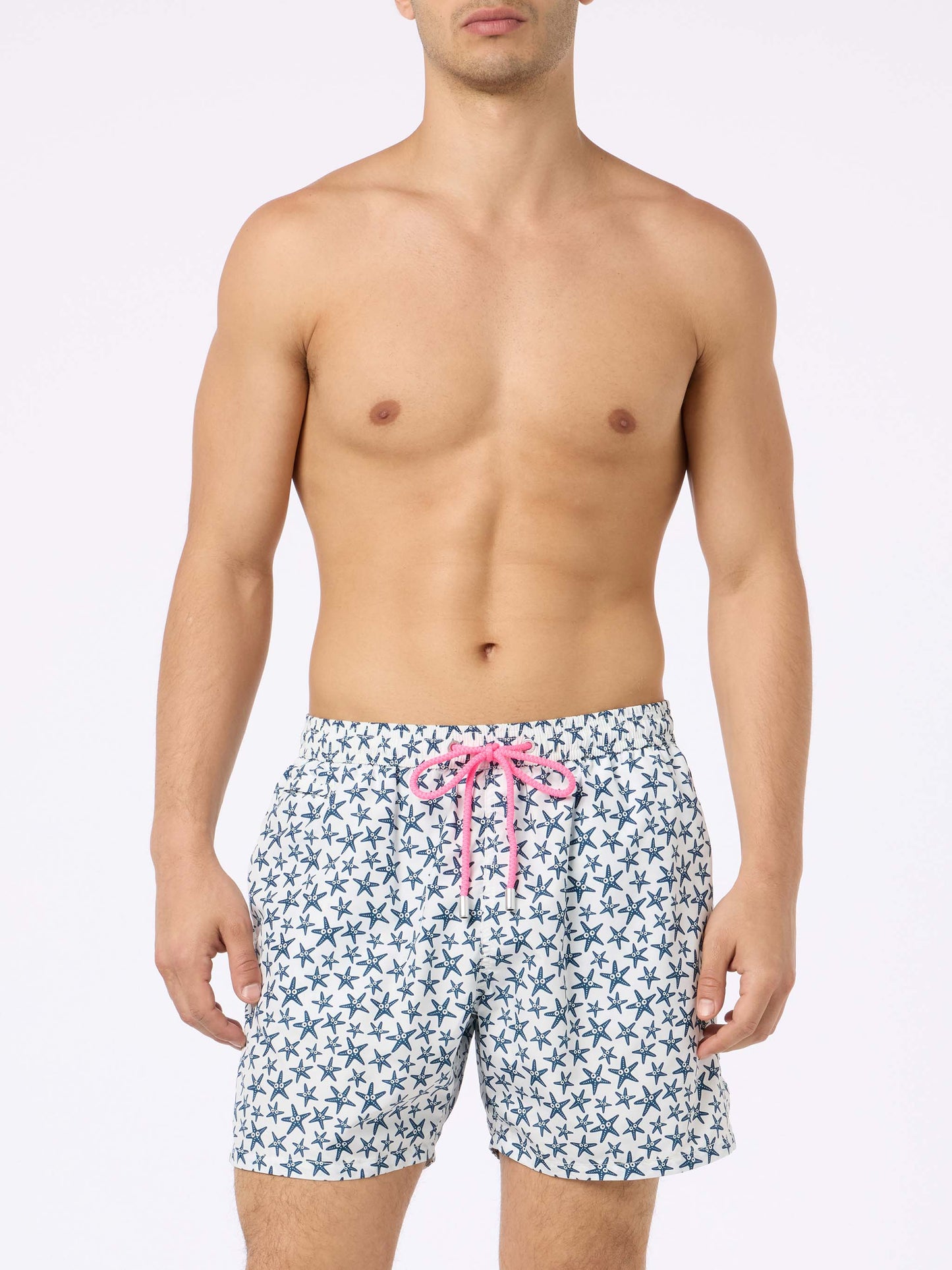 Lighting Micro Fantasy Badeshorts mit mehrfarbigem Seestern-Print