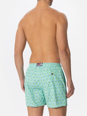 Man light fabric swim shorts with Mojito print - MC2 Saint Barth