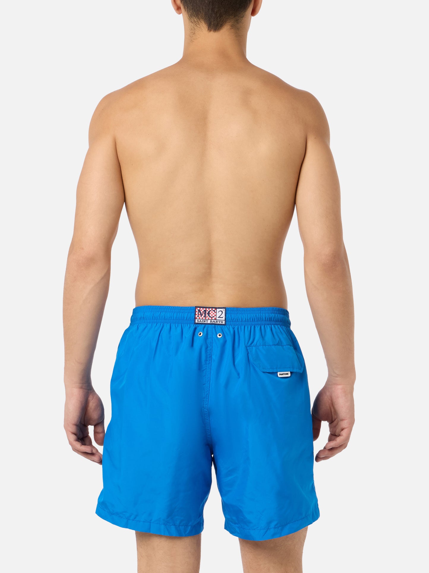 Ultraleichte Pantone-Badeshorts in Bluette | Special Edition
