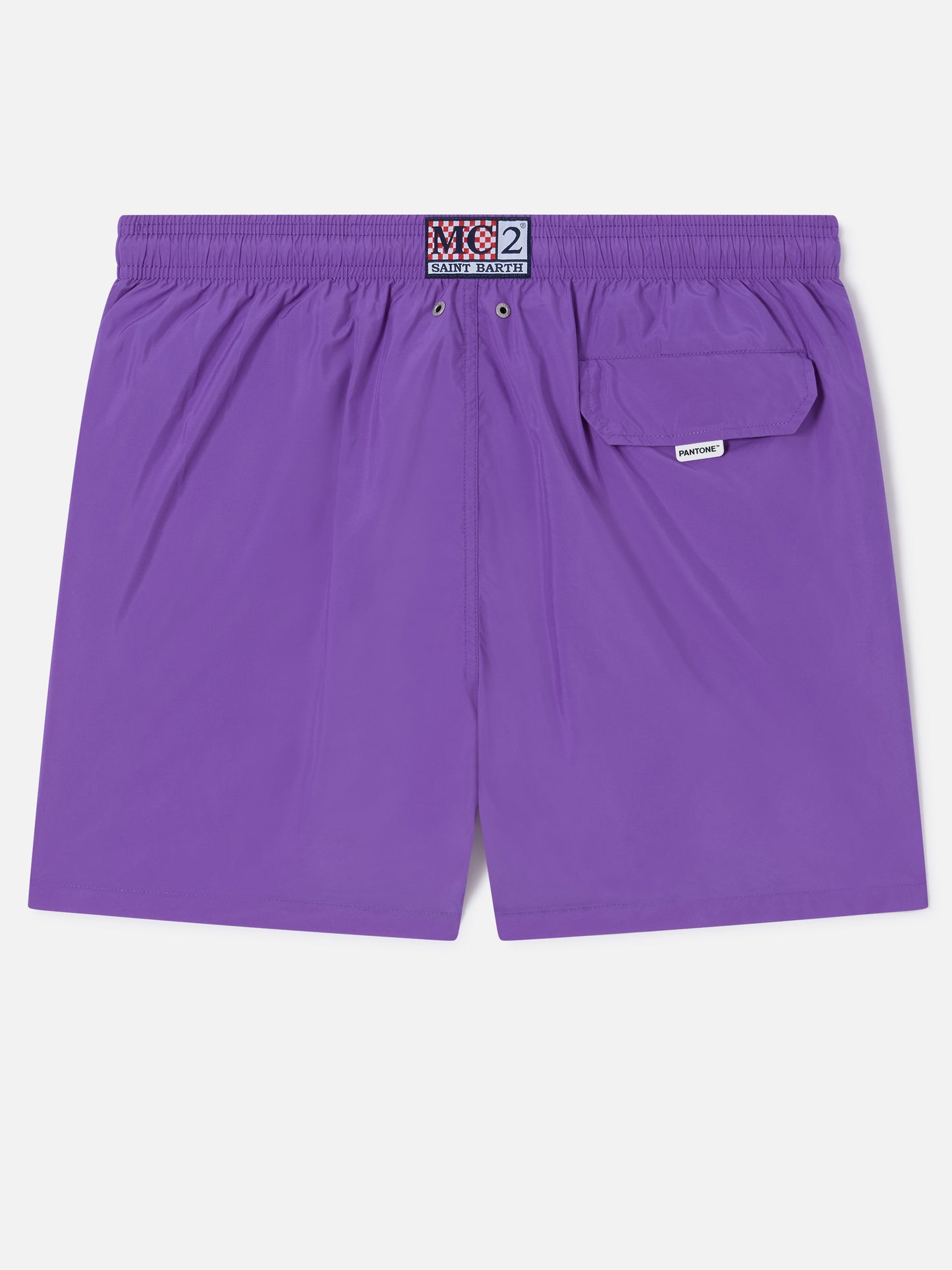 Lightweight fabric purple swim shorts Lighting Pantone | PANTONE® SPECIAL EDITION