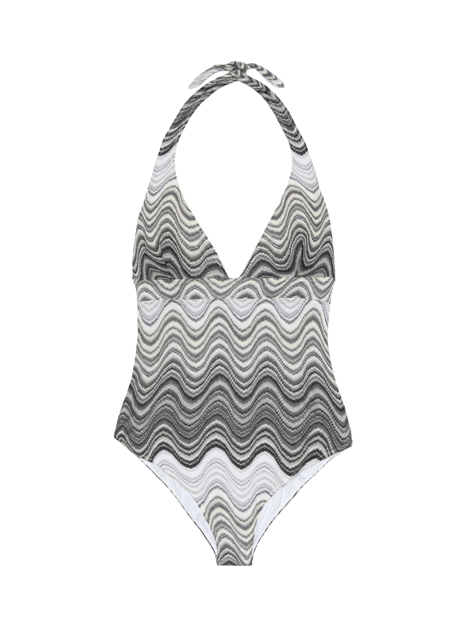 Marylin raschel wavy one-piece swimsuit - MC2 Saint Barth