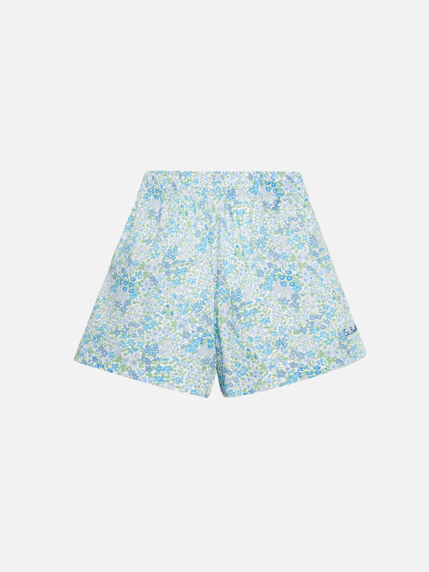 Meave shorts pull up in cotone con stampa Joanna Luise | MADE WITH LIBERTY FABRIC