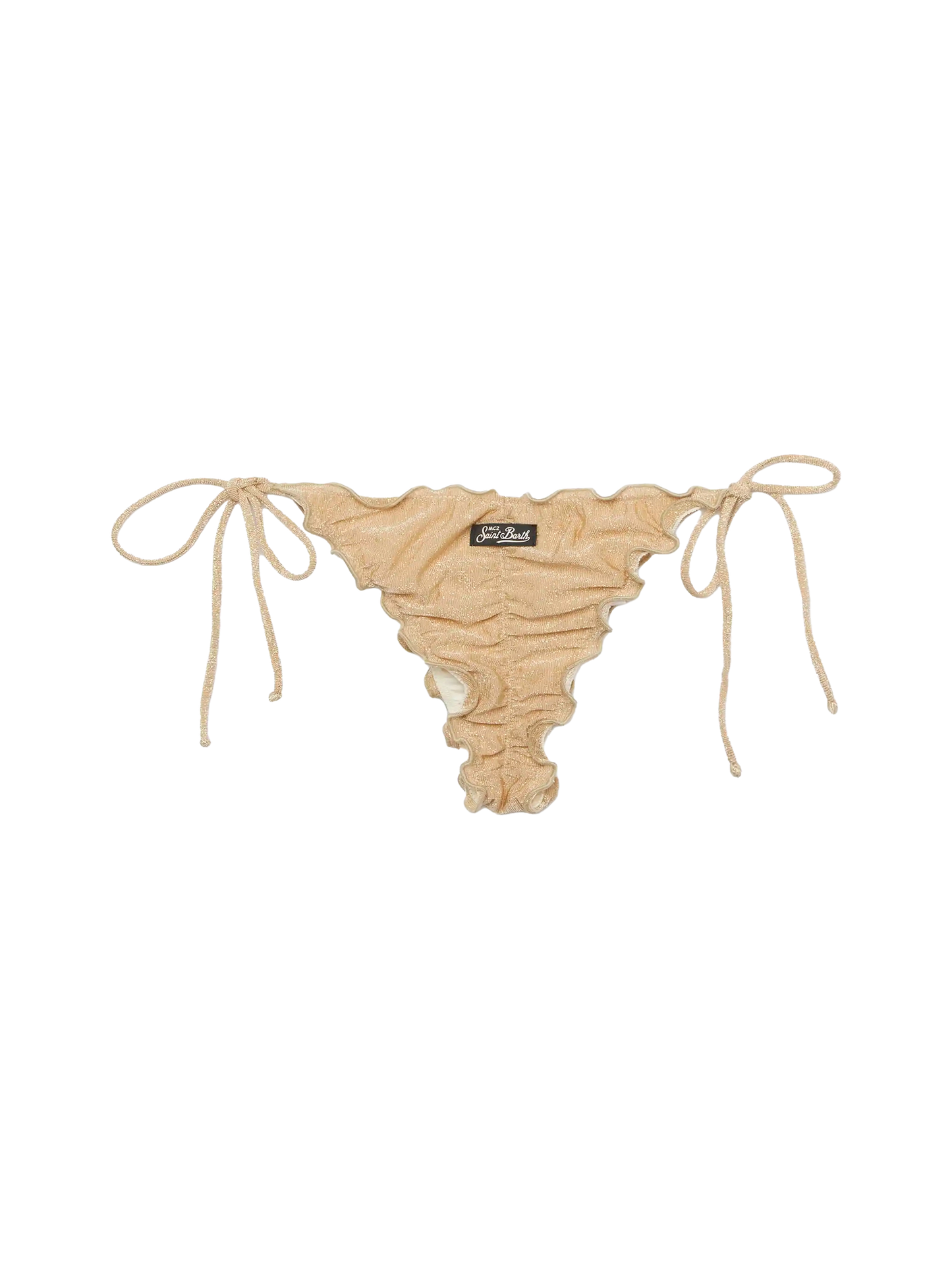 Freche Badehose „Miami“ aus goldenem Lurex