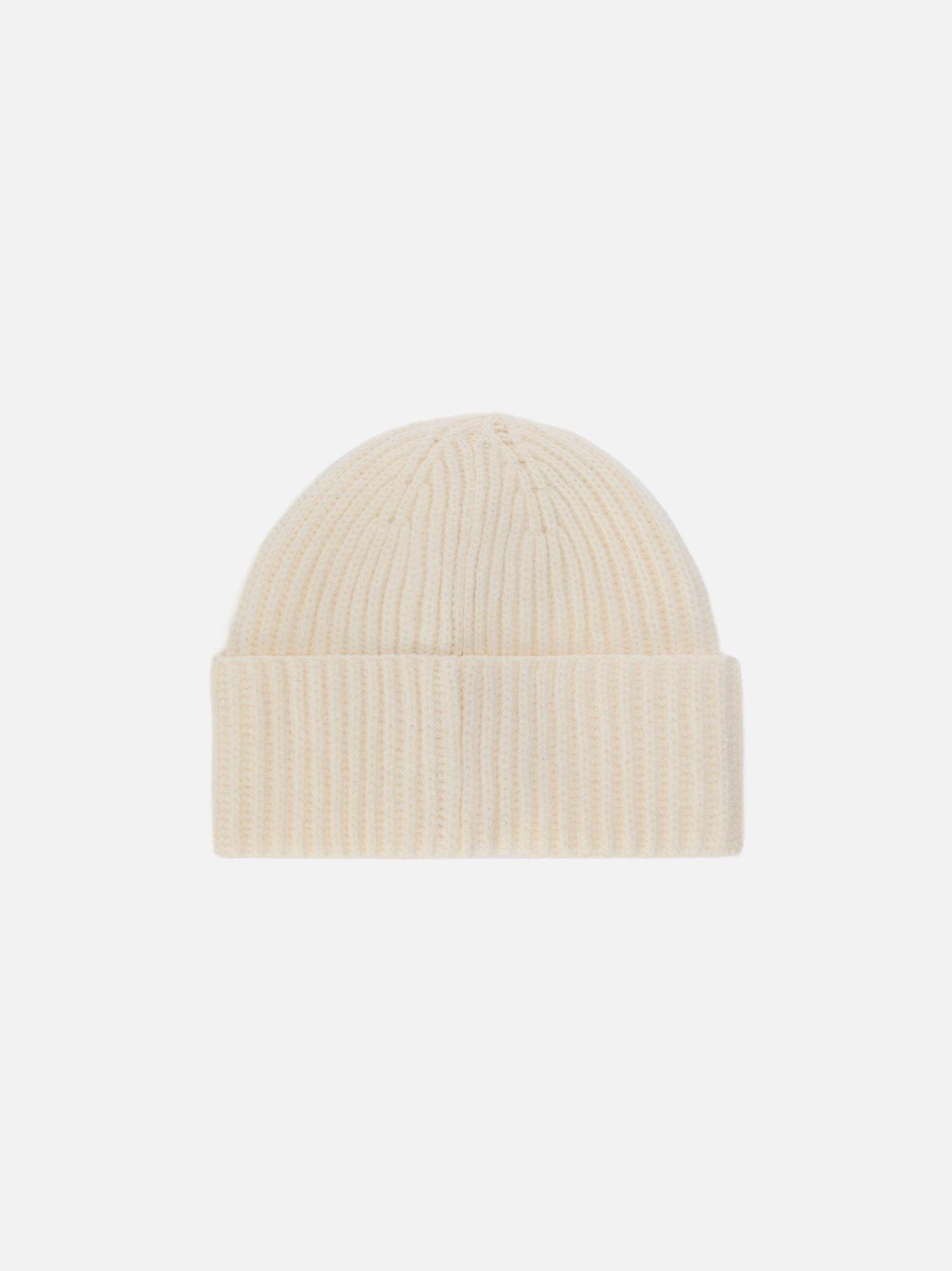 Moss Jr beanie in white 100% WOOL with St. Barth embroidery