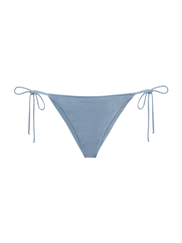 Marielle slip mare classico in shimmer avio blue