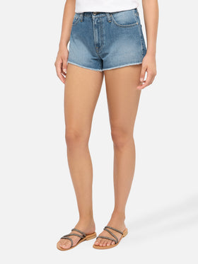 Shorts in denim blu Musa