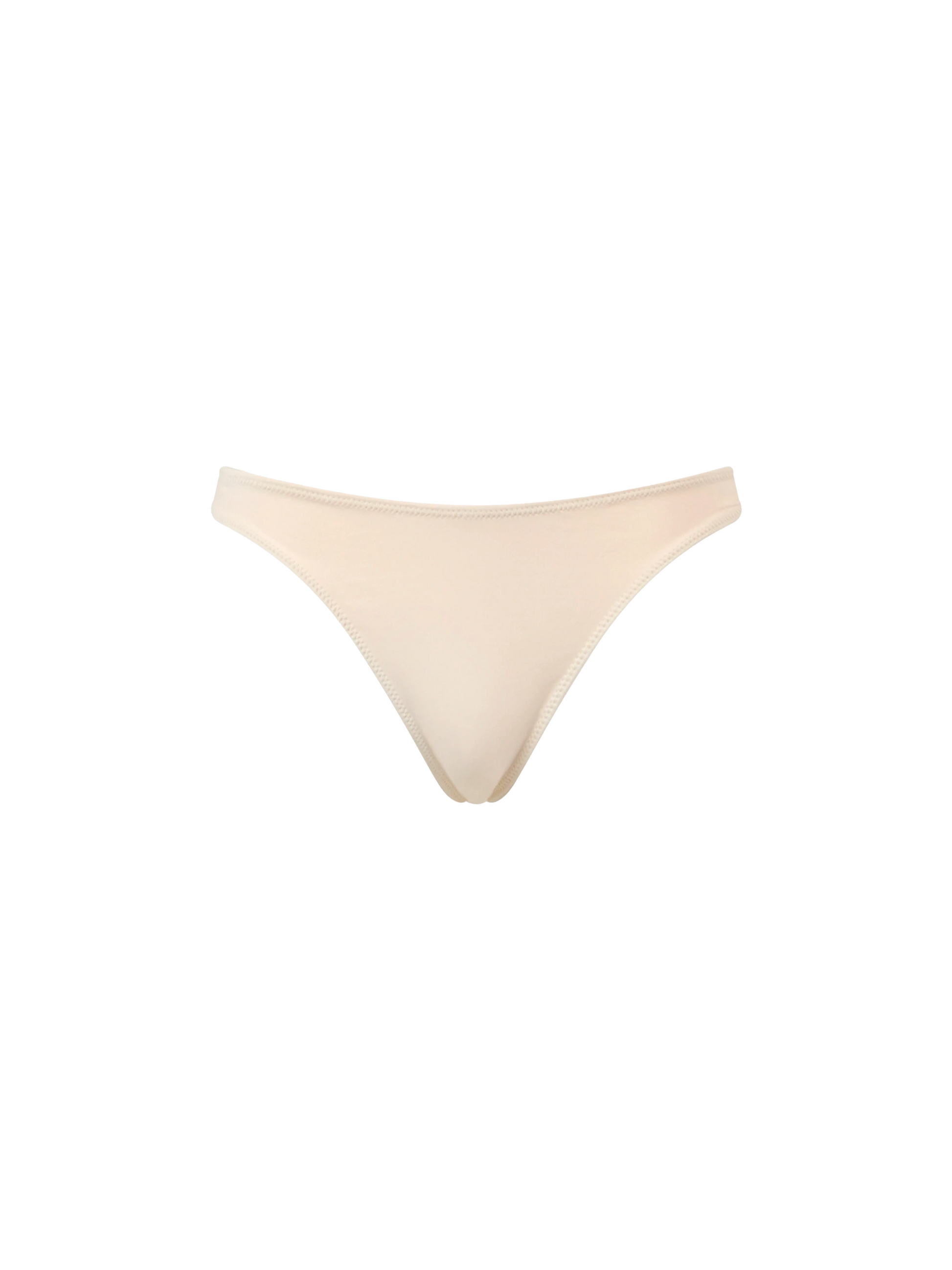 Woman beige cheeky swim briefs Naomi - MC2 Saint Barth