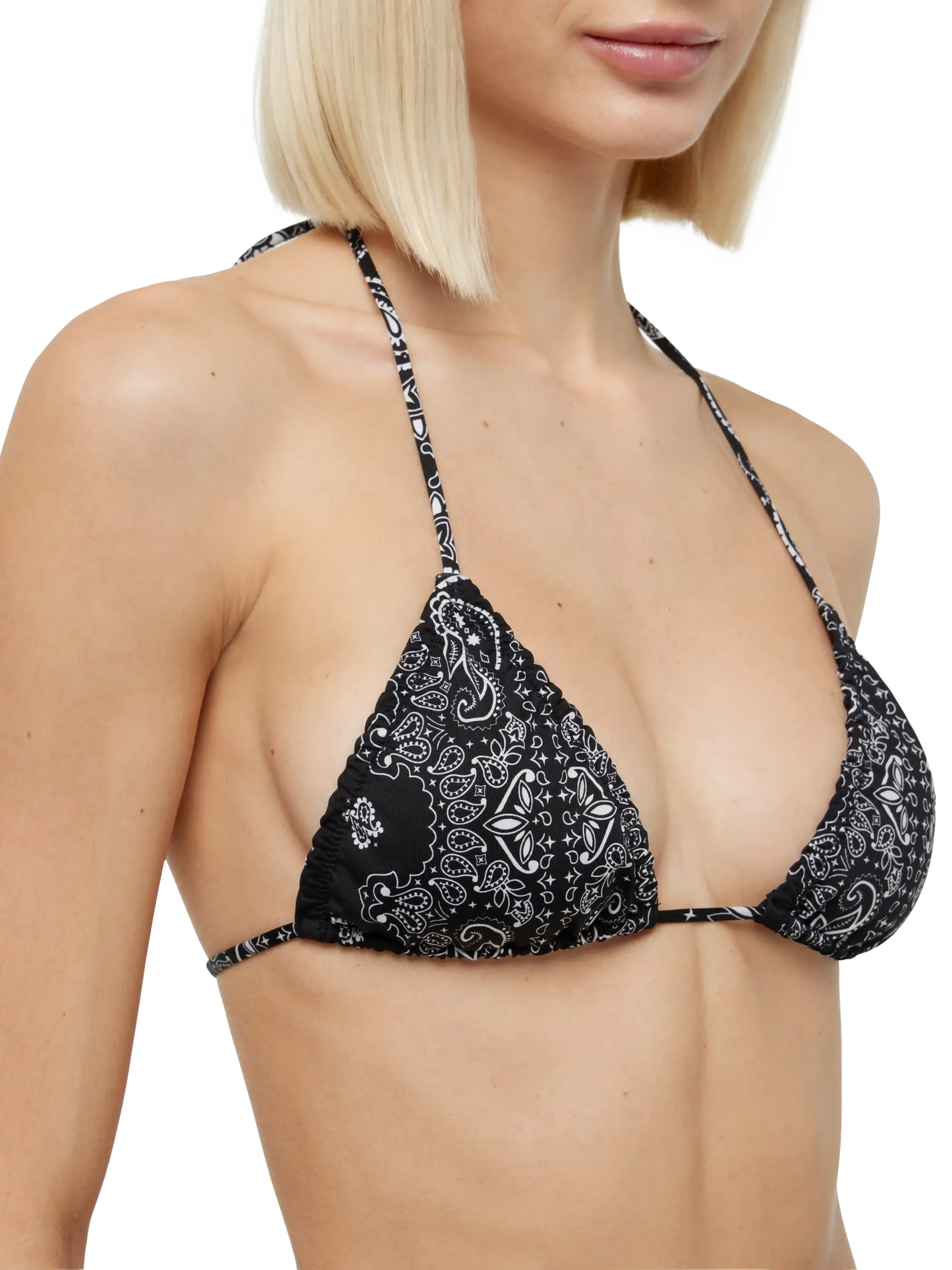 Nilly klassisches Triangel-Top mit Bandanna-Print