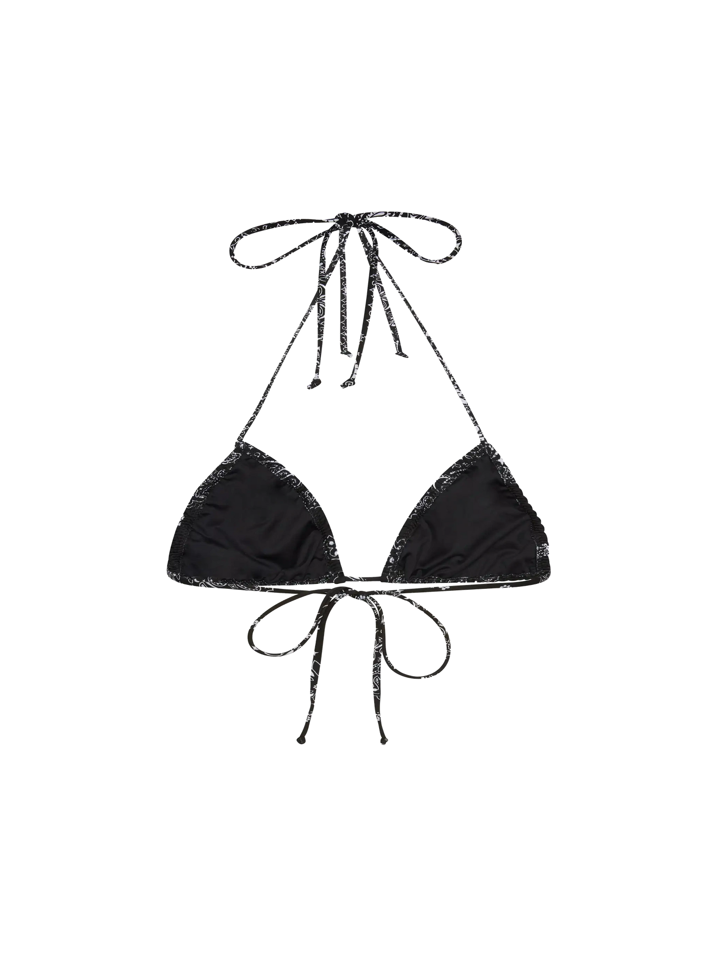 Nilly klassisches Triangel-Top mit Bandanna-Print