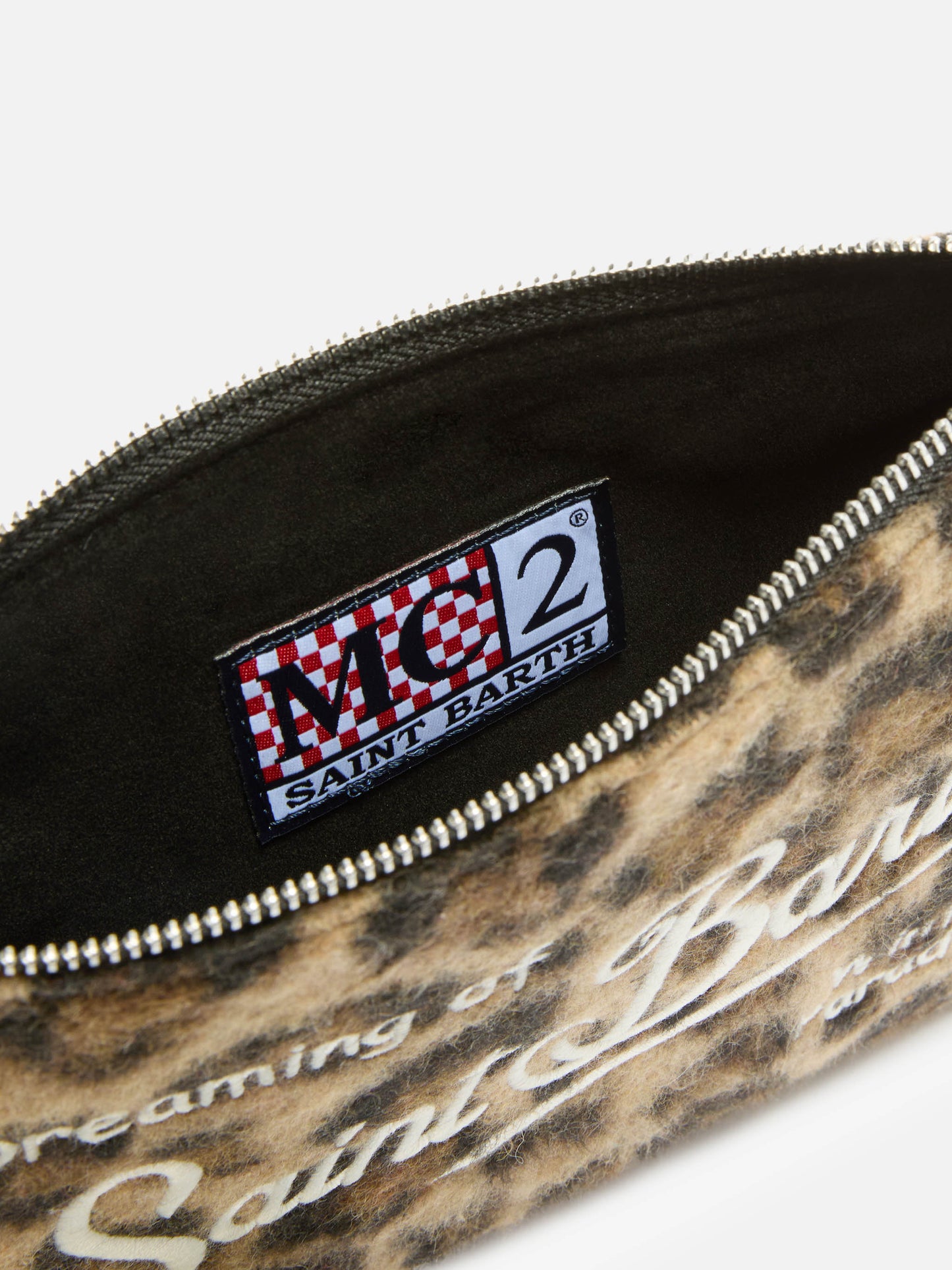 Parisienne Crossbody Bag in leopard wool blend