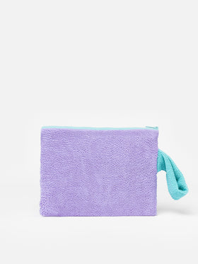 Pareasy purple crinkle pochette - MC2 Saint Barth