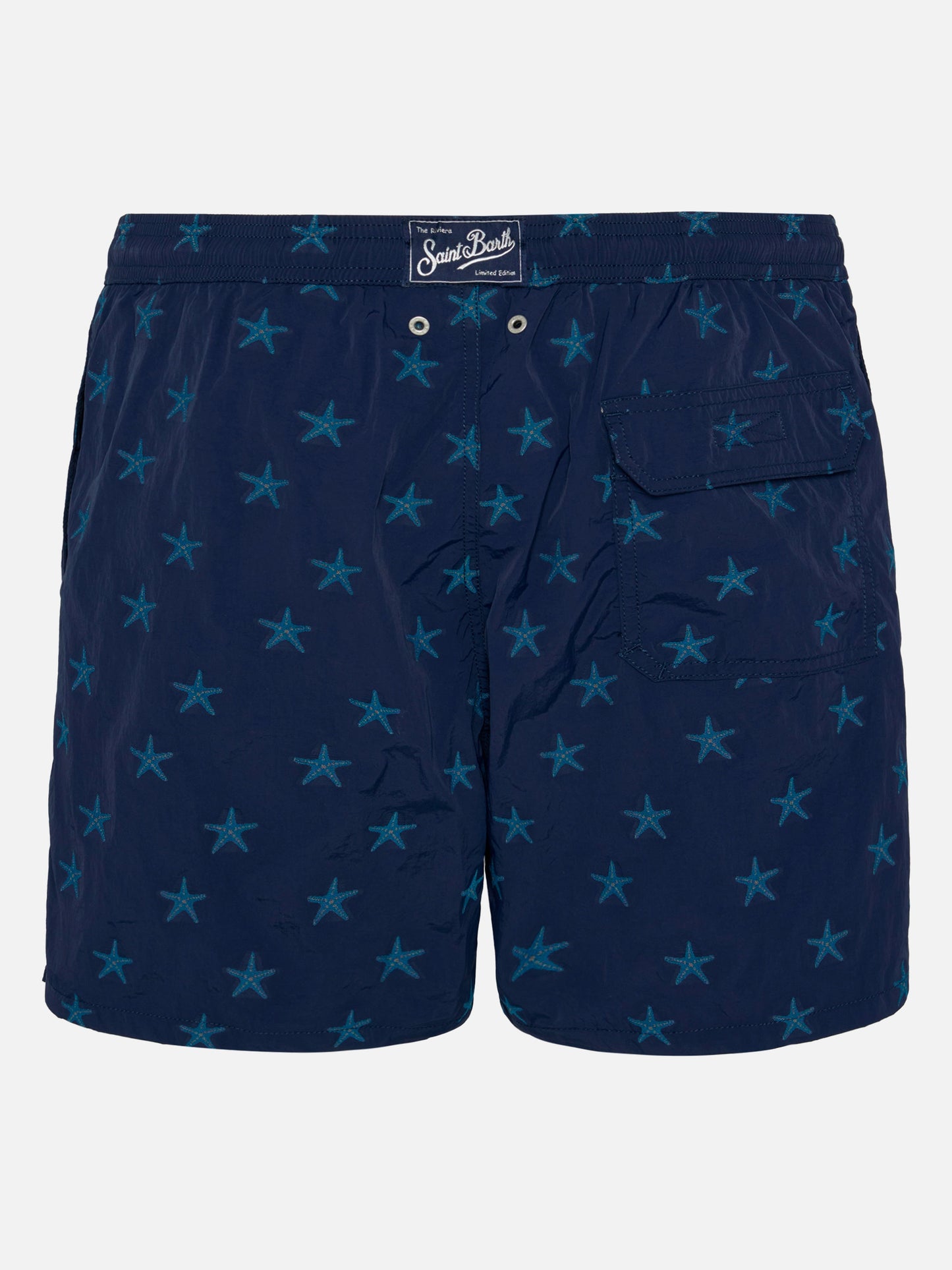 Costume mare Patmos The Riviera con jacquard stelle marine