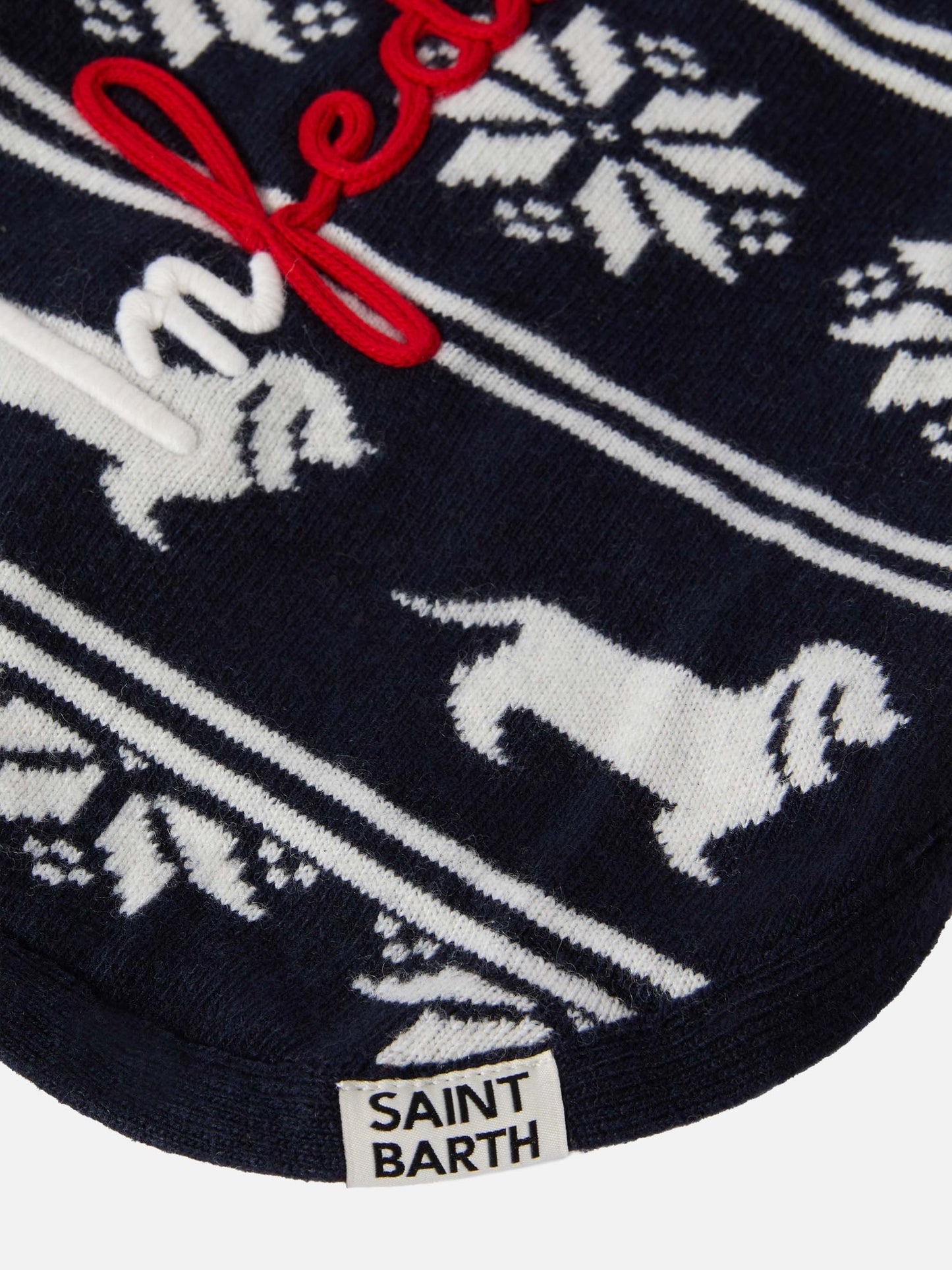 Maglioncino per cani con ricamo Infedele