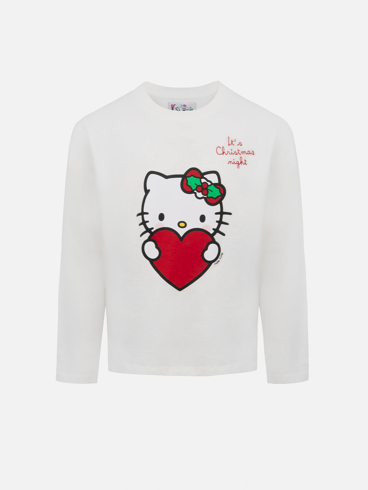 Girl long-sleeve t-shirt Penny with Hello Kitty print | HELLO KITTY SPECIAL EDITION - MC2 Saint Barth