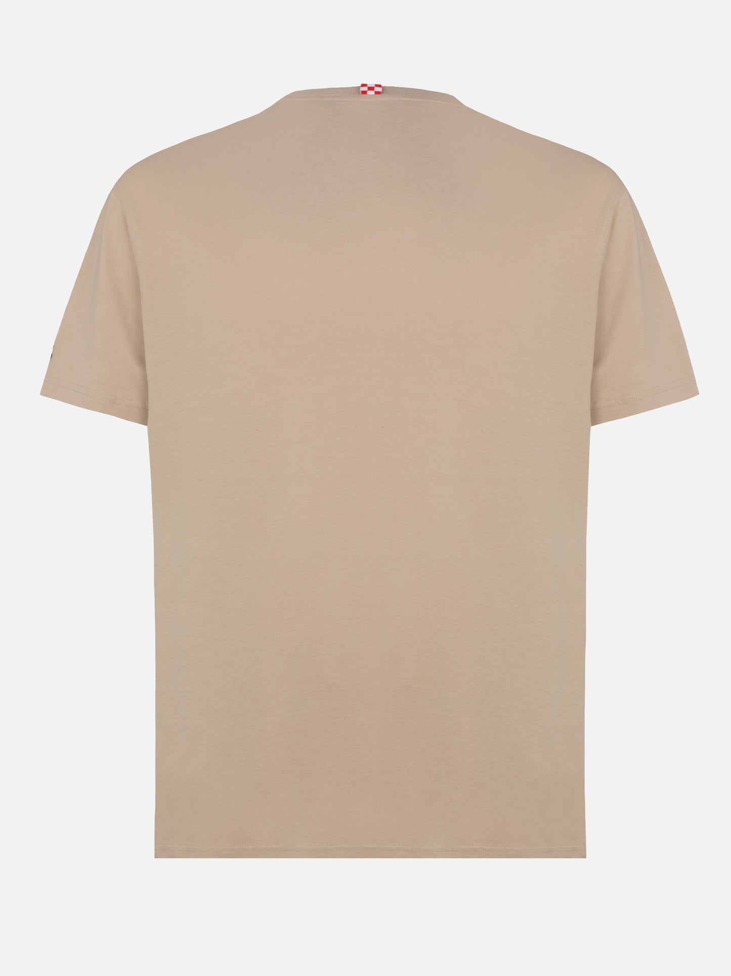 T-shirt Portofino in jersey di cotone classic fit con ricamo Nine to Wine