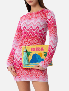 Ibiza pattern Pearl Pouch