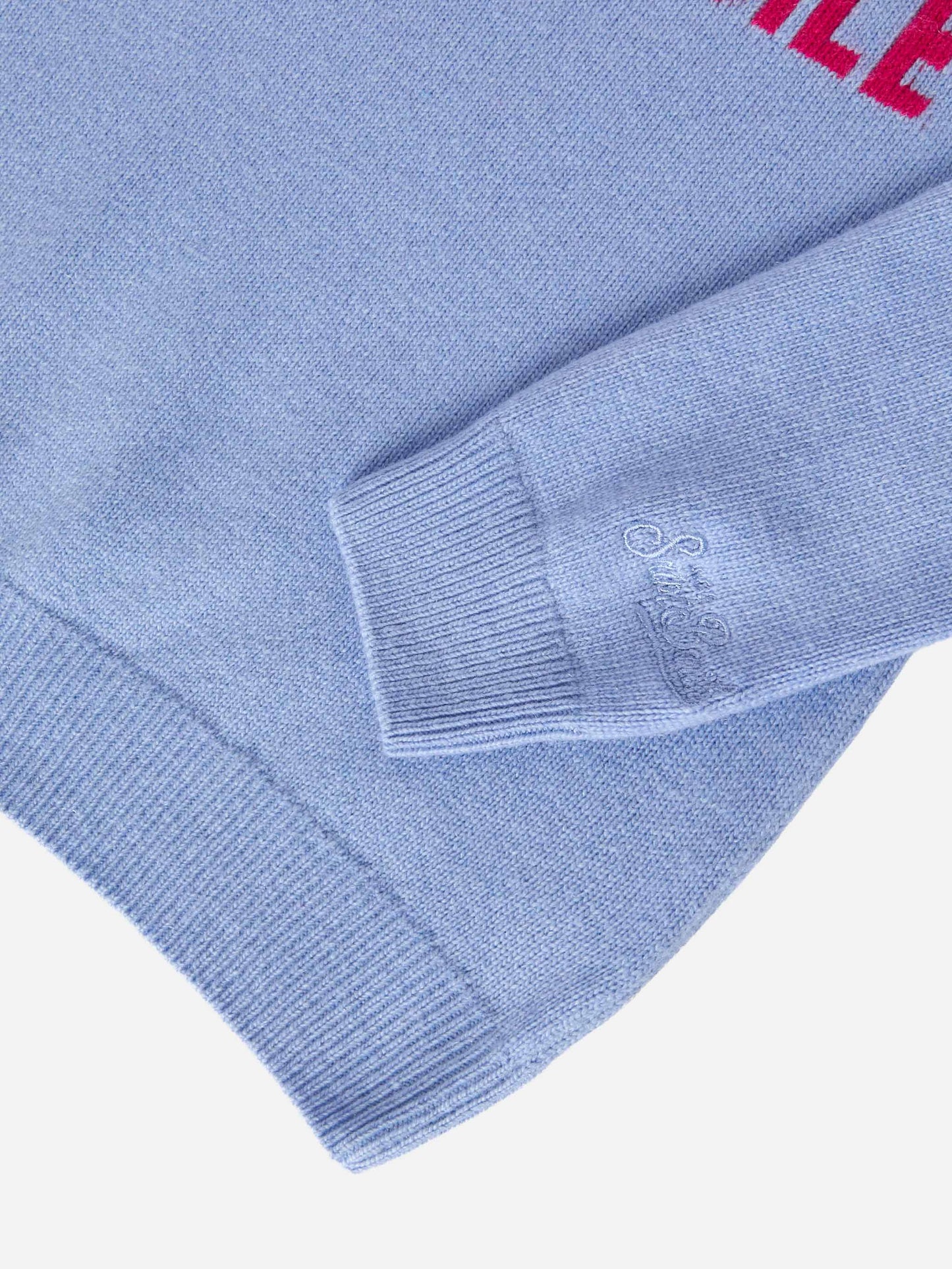 Prinzessinnenpullover aus Kaschmirmischung mit Bella e Impossible Jacquard