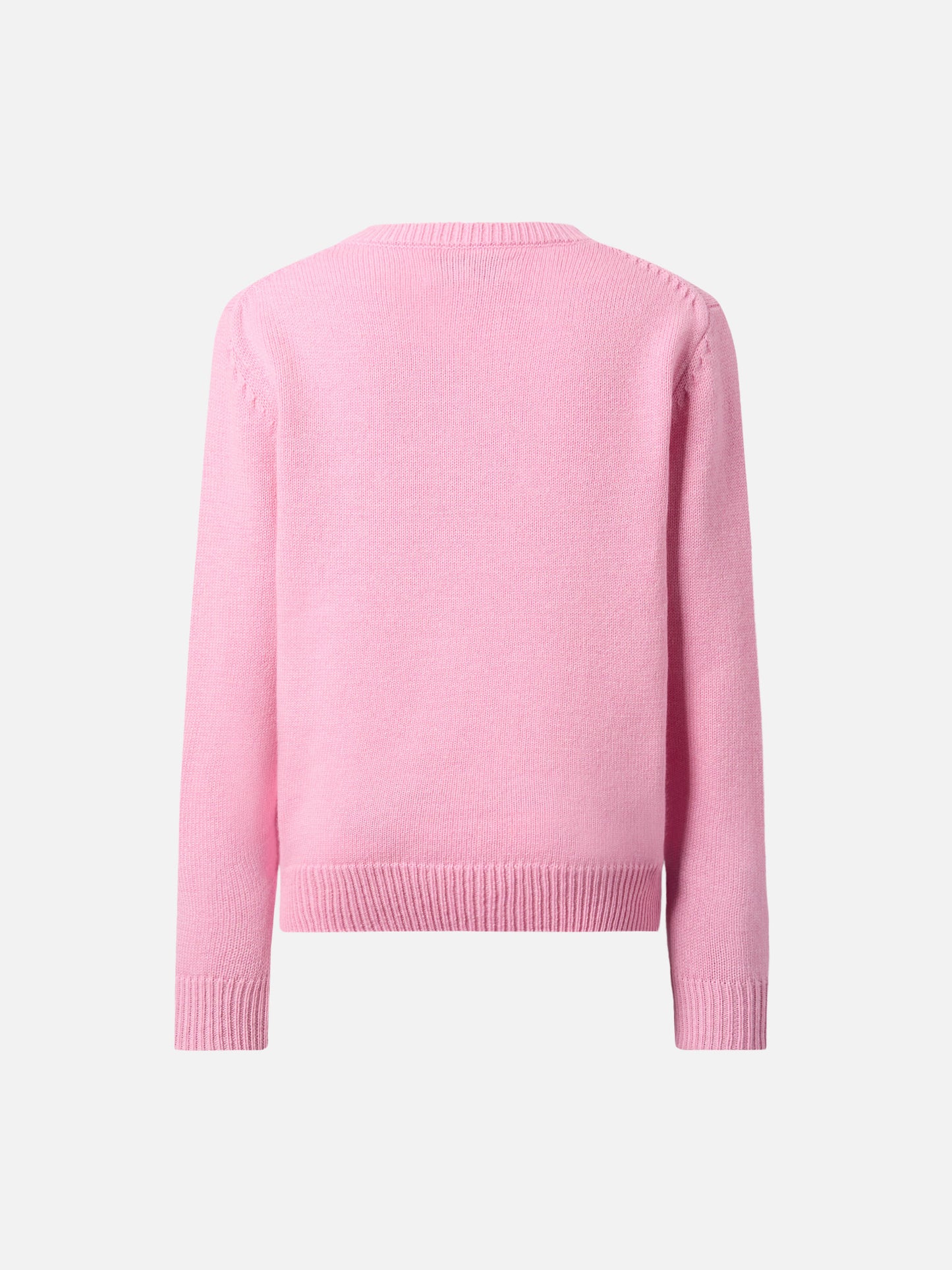 Princess cashmere-blend sweater with Favolosa jacquard