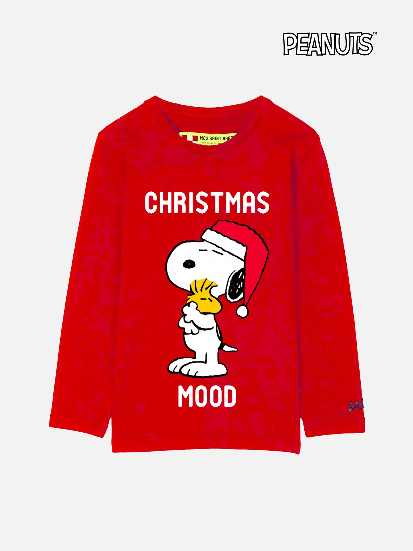 T-Shirt Junge Weihnachten Snoopy Version Aufdruck | Peanuts™ Sonderausgabe