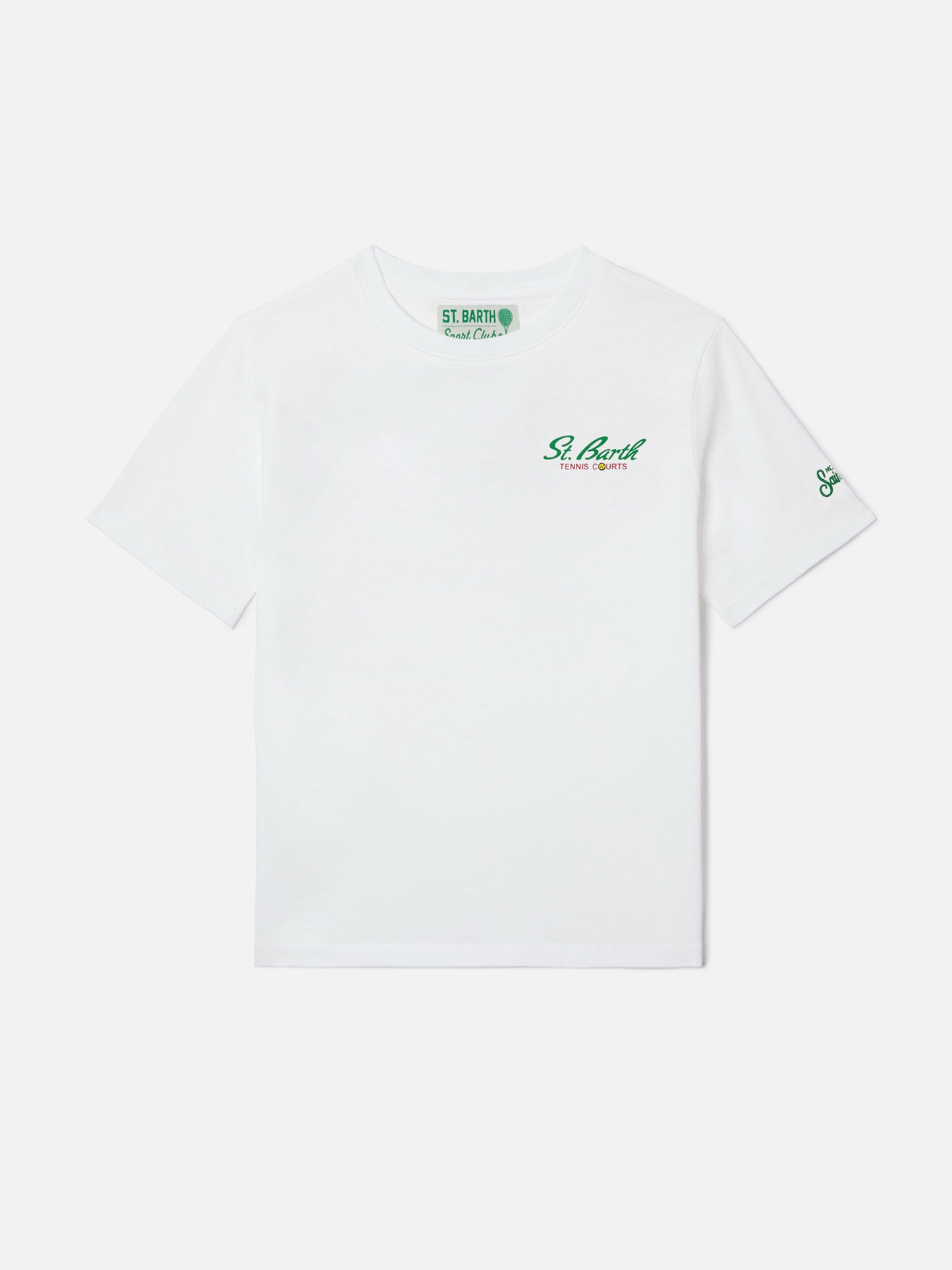 Portland Jr t-shirt with Tennis Courts maxi print | Special Edition