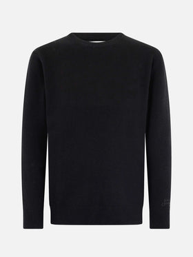 Maglione Regent in 100% CASHMERE nero