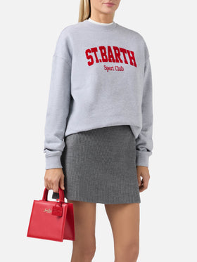 Shop Bag Mini Handbag in red leather