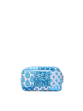 Blue flower quilted Soft Pouch - MC2 Saint Barth