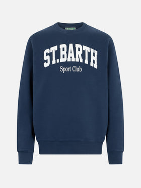 Man blue navy sweatshirt Soho St Barth sport - MC2 Saint Barth