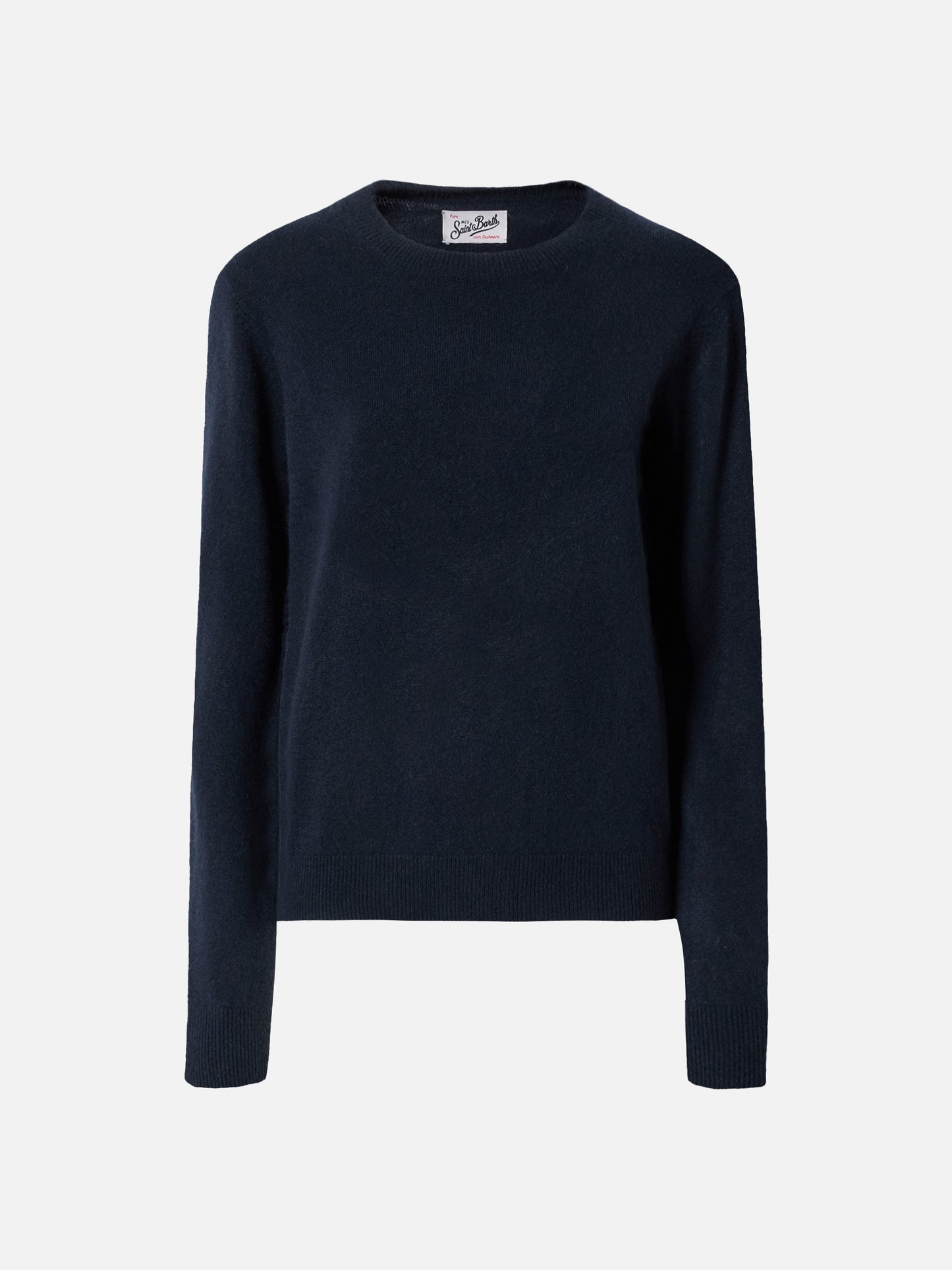 Sorbonne-Pullover aus 100 % Kaschmir in Marineblau