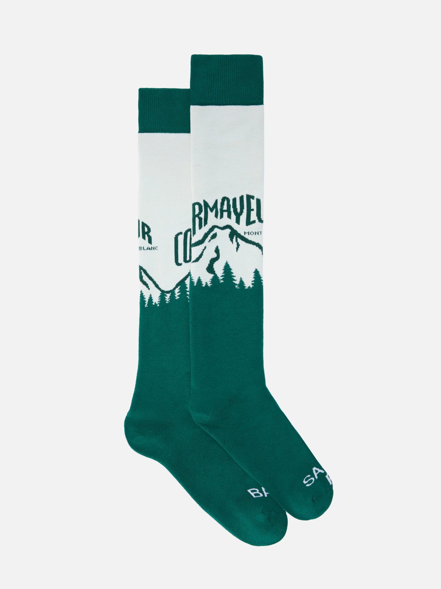 Sox Tech socks in cotton with Courmayeur jacquard | COURMAYEUR SPECIAL EDITION