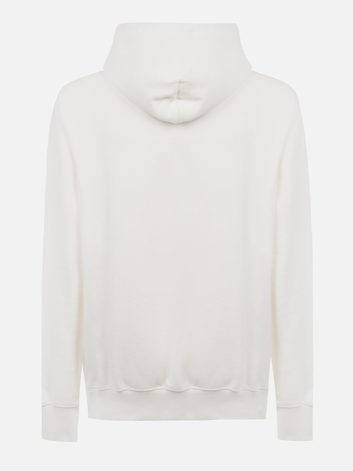 Cremefarbenes Herren-Sweatshirt Tribeca mit St. Barth-Stickerei