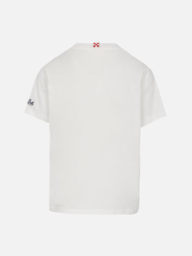 Boy cotton t-shirt with Marvel super heroes print | MARVEL SPECIAL EDITION - MC2 Saint Barth