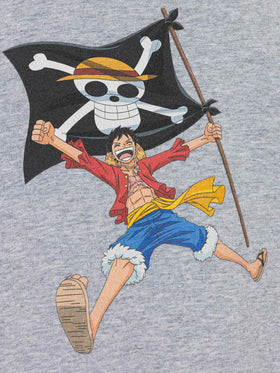 Cotton t-shirt with One Piece embroidery and print | ONE PIECE SPECIAL EDITION - MC2 Saint Barth
