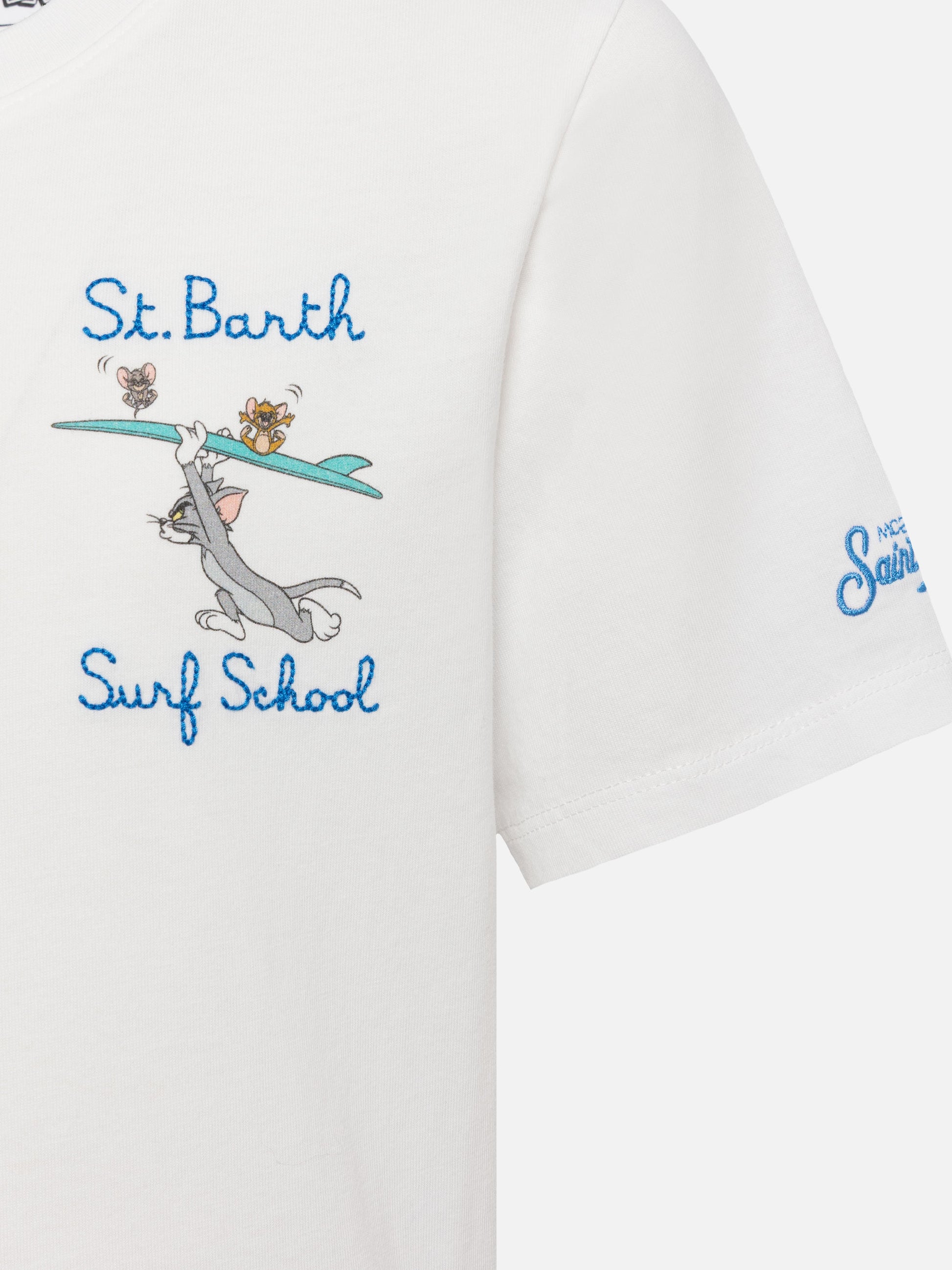 Cotton t-shirt with Tom & Jerry print | WARNER BROS SPECIAL EDITION - MC2 Saint Barth