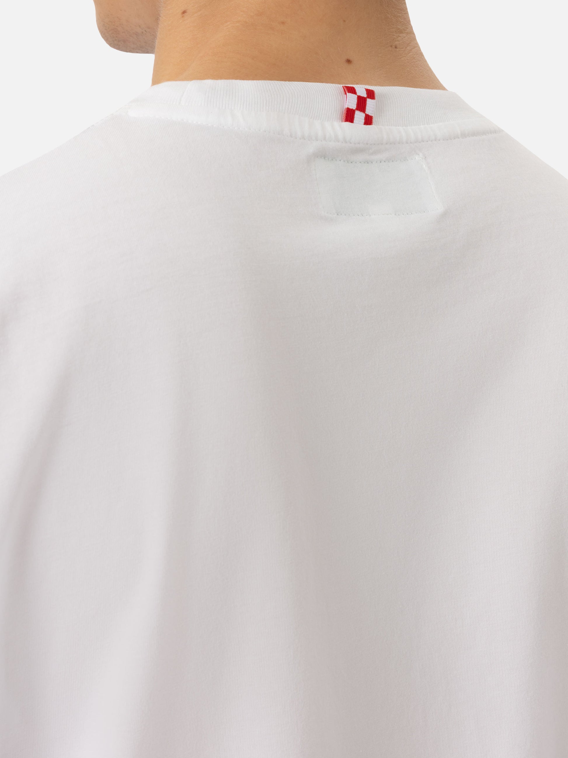 Organic cotton T-shirt with St. Barth sport club print - MC2 Saint Barth