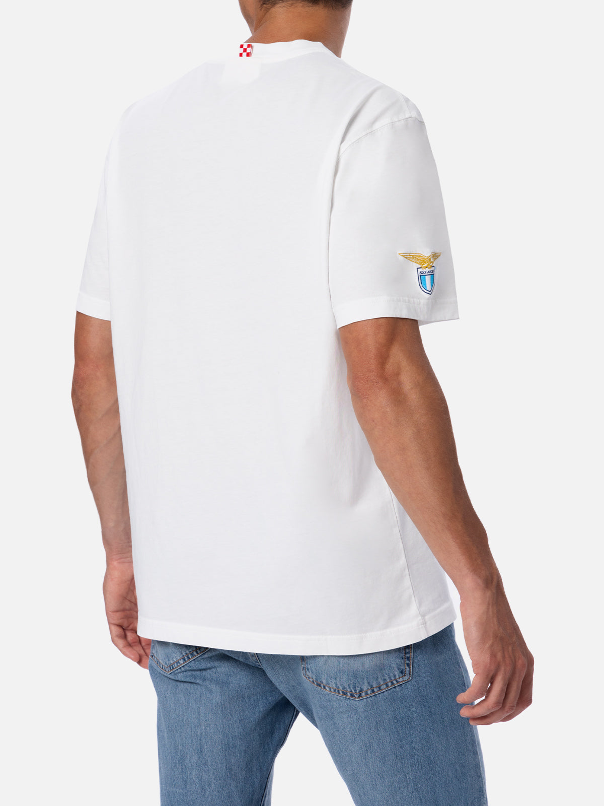 T-shirt da uomo in cotone con ricamo Lazio | SS LAZIO SPECIAL EDITION