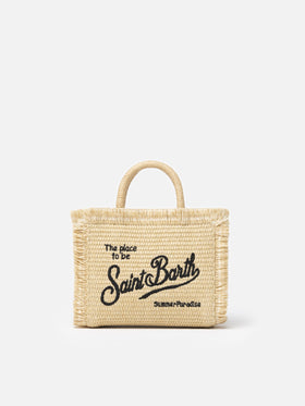 Mini Vanity Straw effect bag - MC2 Saint Barth