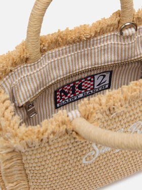 Mini Vanity Straw effect bag - MC2 Saint Barth