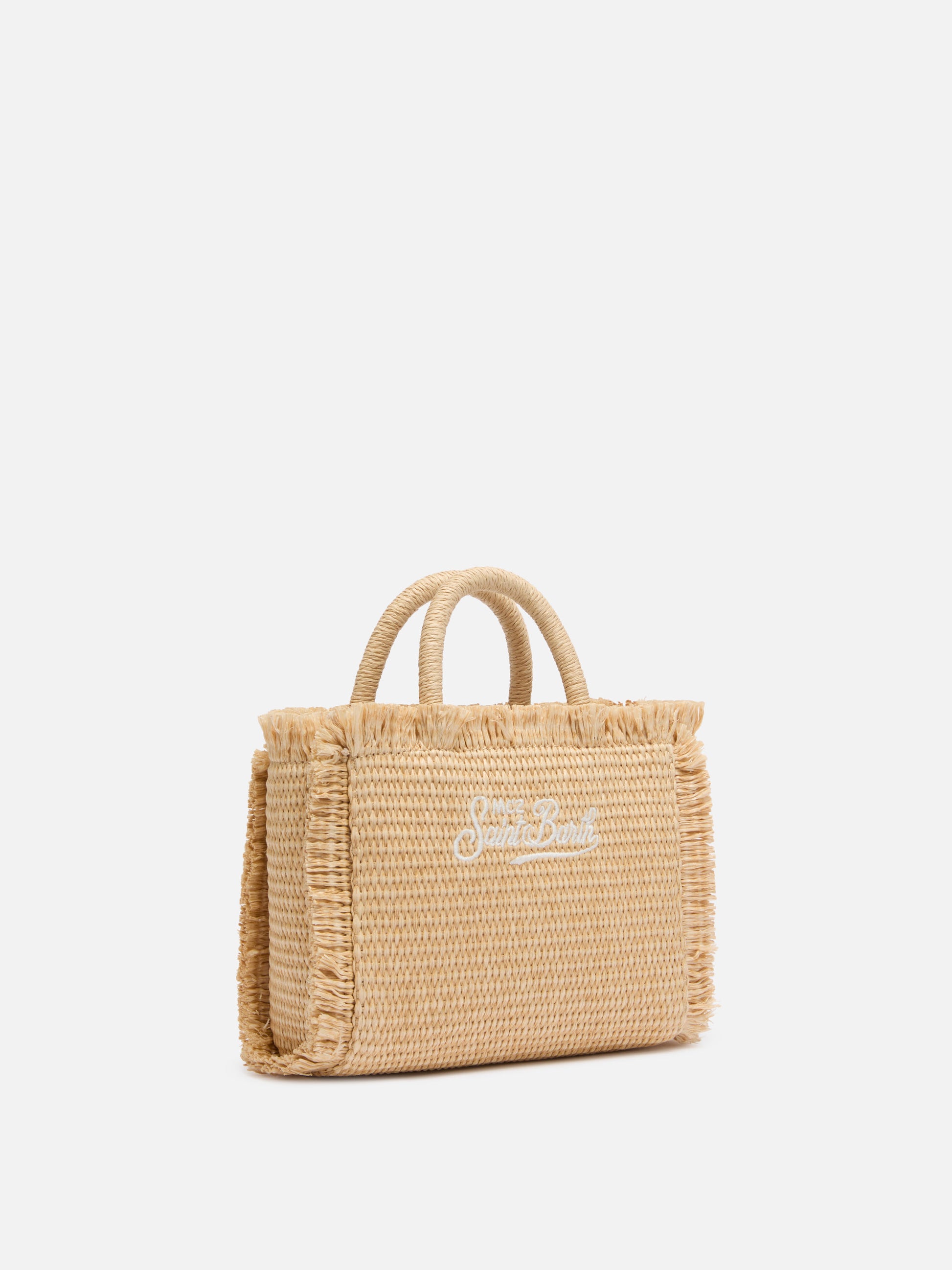 Mini Vanity Straw effect bag - MC2 Saint Barth