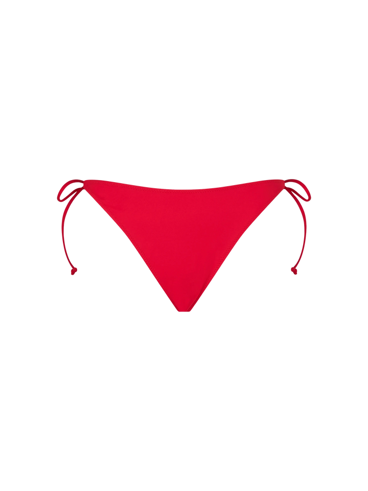 Rote klassische Badehose für Damen Virgo